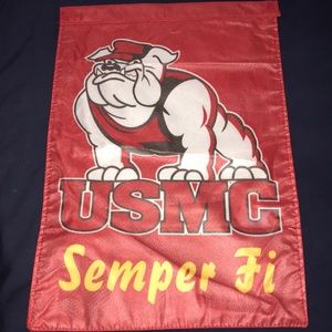 USMC - Semper Fi garden flag